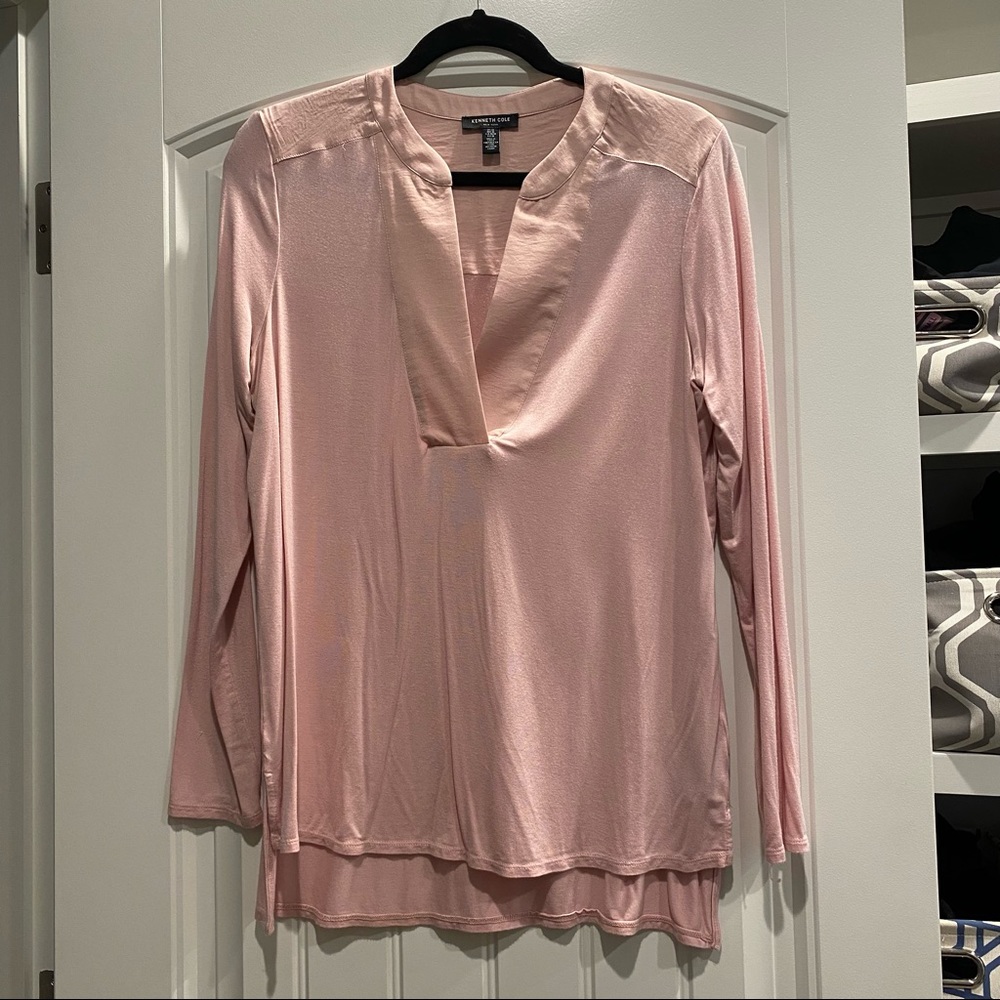 Kenneth Cole New York HighLow Soft Long Sleeve